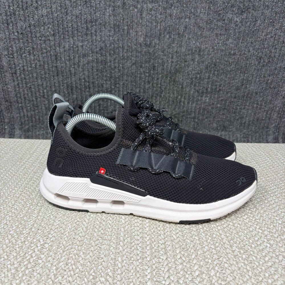 On Cloud Cloudeasy Black Rock White Athletic Running Shoes Women’s Size 6.5 US